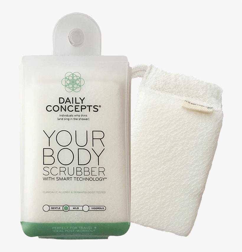 Body Scrubber - Daily Concepts - Daily Concepts Multi Functional Soap Sponge Charcoal, transparent png download