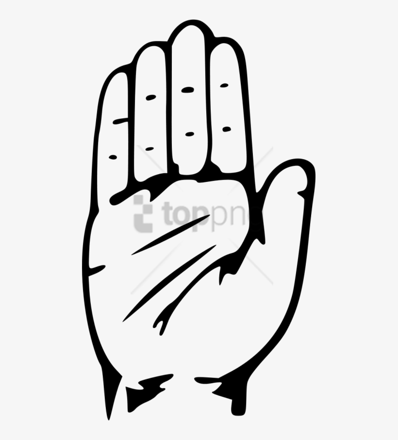 Free Png Handwriting Png Png Images Transparent - Indian National Congress Logo, transparent png download