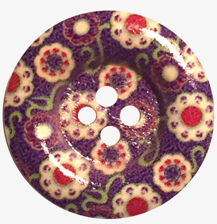 Purple Background, White And Red Flowers - Circle, transparent png download