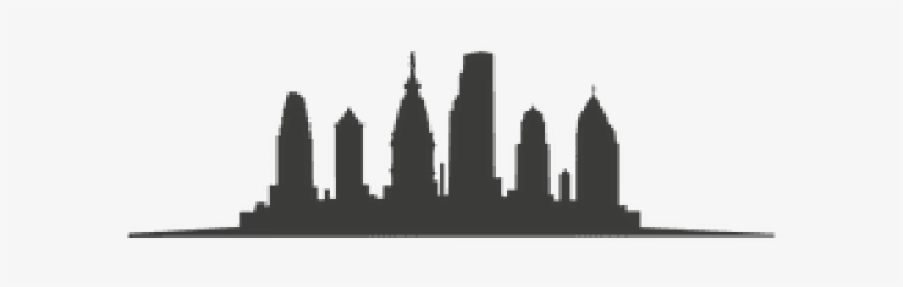 Cityscape Clipart Philly Skyline - Philadelphia, transparent png download