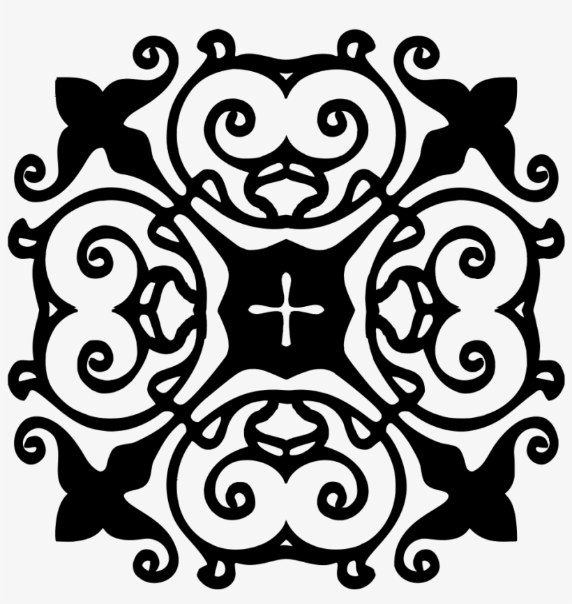 Brooch Silhouette - Gold, transparent png download