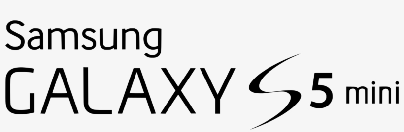 Samsung Galaxy S5 Mini Logo - Samsung Galaxy, transparent png download