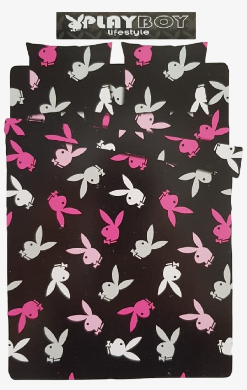Set Bed Sheets Funny Bunny Playboy Png Image Transparent Png