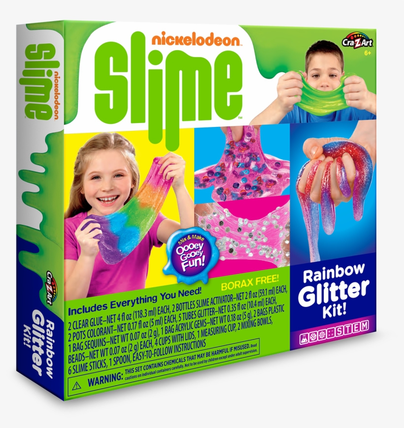 Nickelodeon Licensed Cra Z Art Rainbow Glitter Box - Cra-z-art, transparent png download