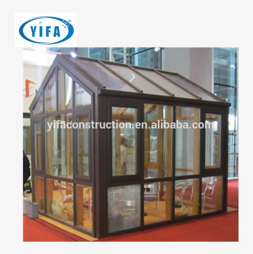 Solar Panel Tempered Insulated Glass Sunroom - Roof, transparent png download