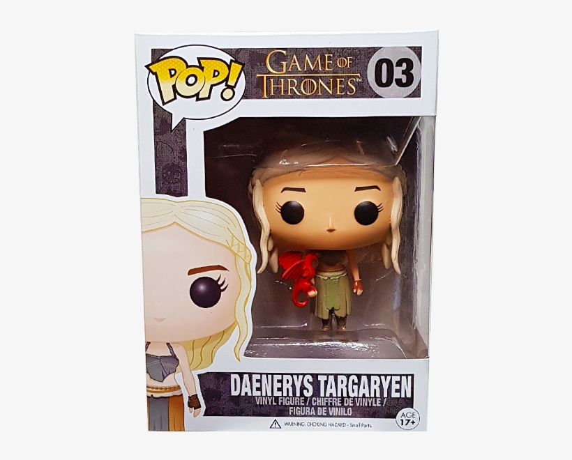 Game Of Thrones - Funko Pop Daenerys Red Dragon, transparent png download