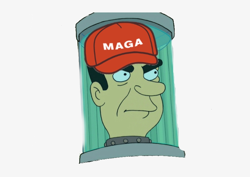 Maga United States Of America Green Cartoon - Cartoon, transparent png download