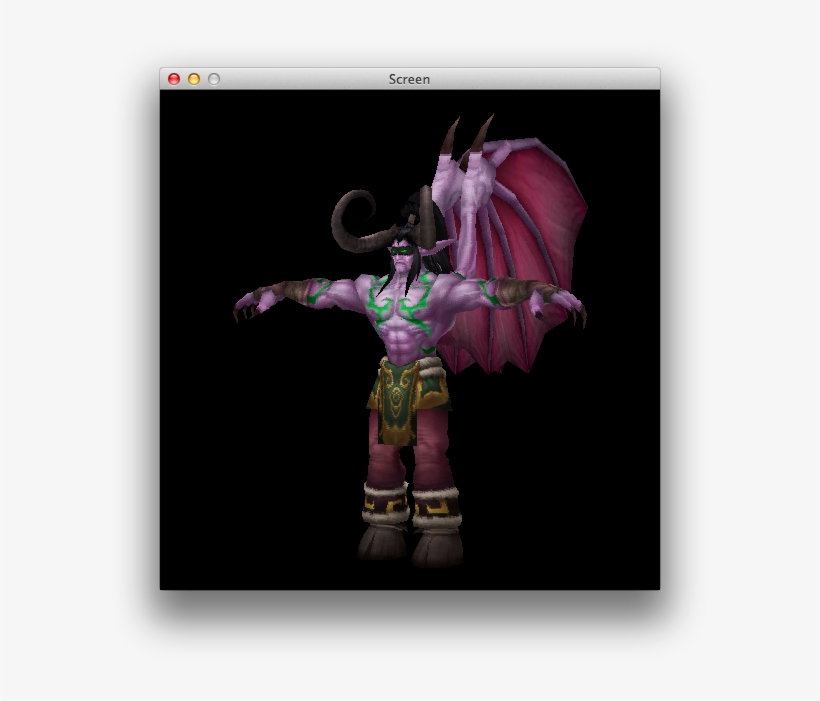 Jelly Cube Illidan Wireframe Illidan - Illustration, transparent png download