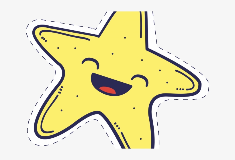 Starfish Clipart Little - Starfish Cartoon Png, transparent png download