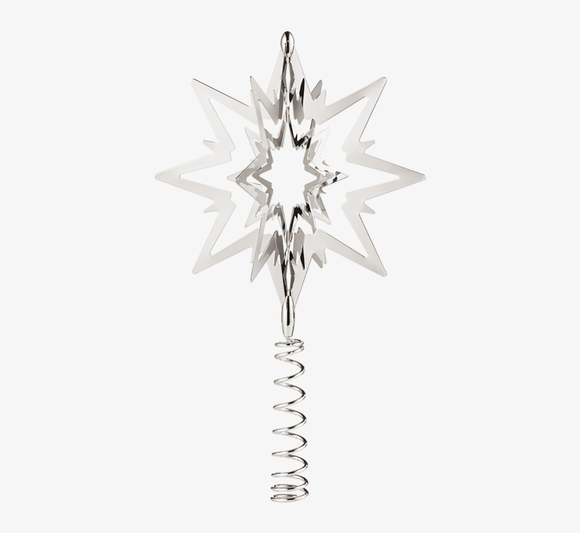 Georg Jensen Palladium Vermeil Star Christmas Tree - Georg Jensen Gold Star, transparent png download