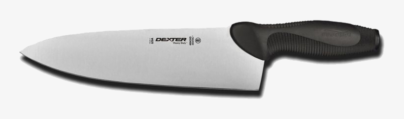 Chef Knife 10 Inch Dexter Russell Heavy Duty - 10 Inch Chef Knife, transparent png download
