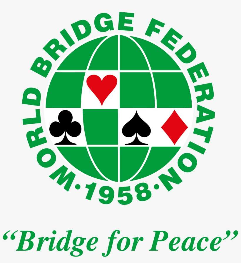 Logo Wbf 2016 3 Cont Bridge For Peace - World Bridge Federation, transparent png download