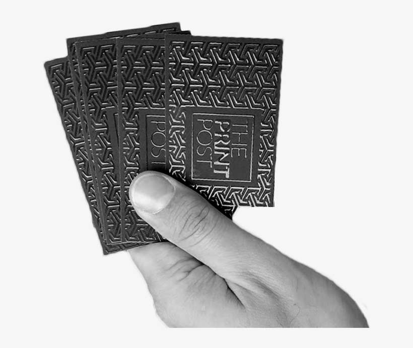 Custom Raised Spot Uv Business Cards - Wallet, transparent png download