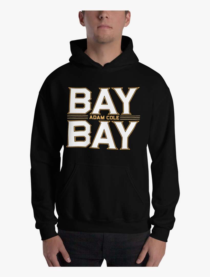Adam Cole "bay Bay Logo" Pullover Hoodie Sweatshirt - Vans Hoodie, transparent png download