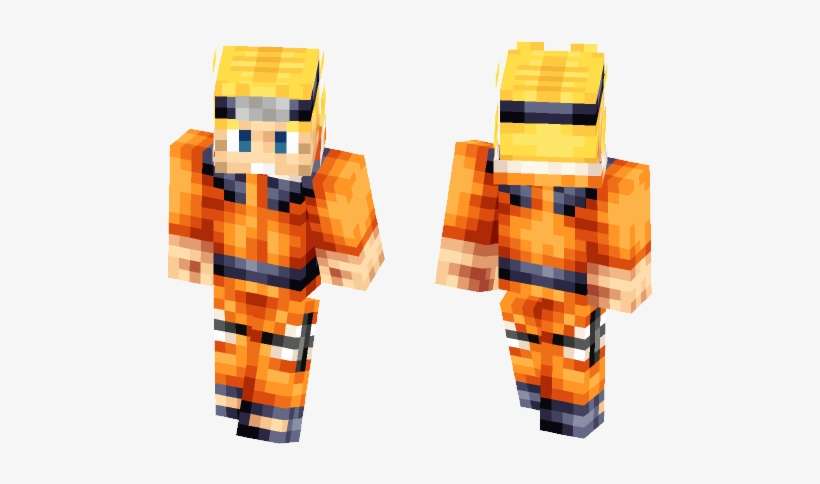 Male Minecraft Skins - Orange, transparent png download