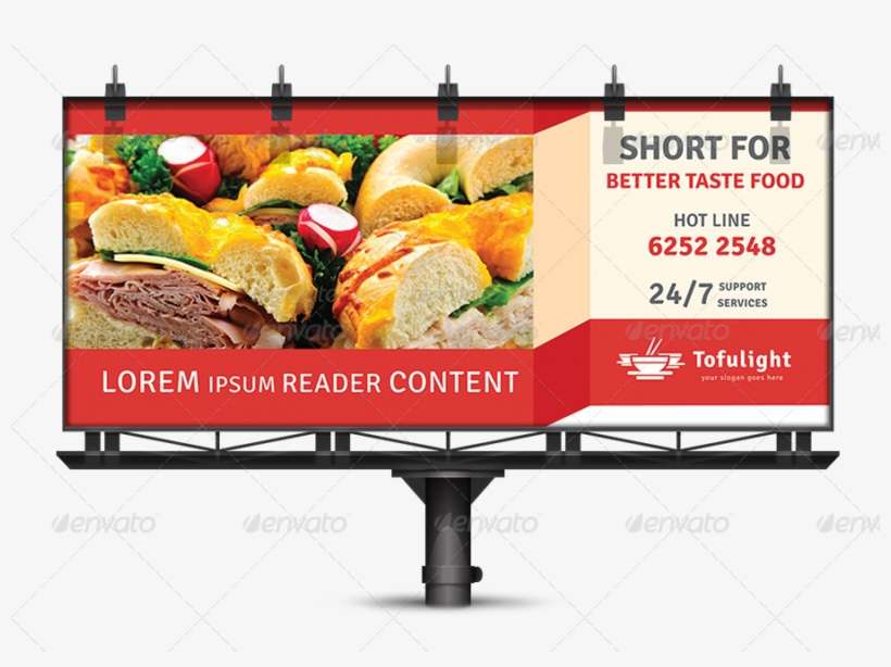 Restaurant Business Billboard Bundle - Restaurant Billboard Promotion, transparent png download