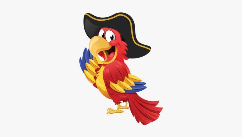 Download Free Png Image And Parrot Images - Pirate Parrot Png, transparent png download