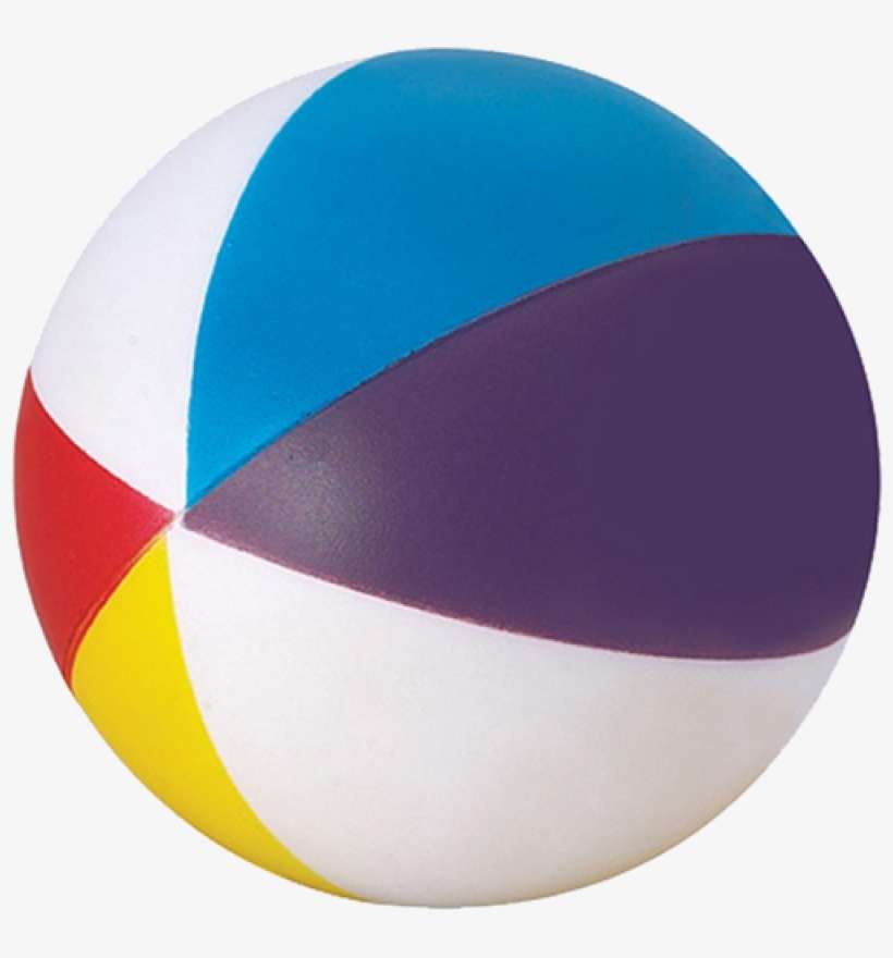 Beach Ball Stress Balls - Pelota De Colores, transparent png download