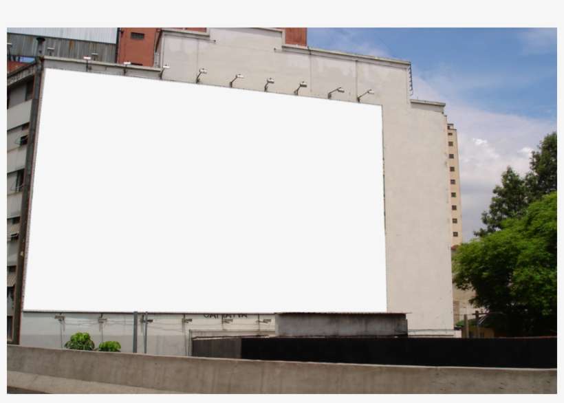 Share This Image - Billboard On Side Of Building, transparent png download