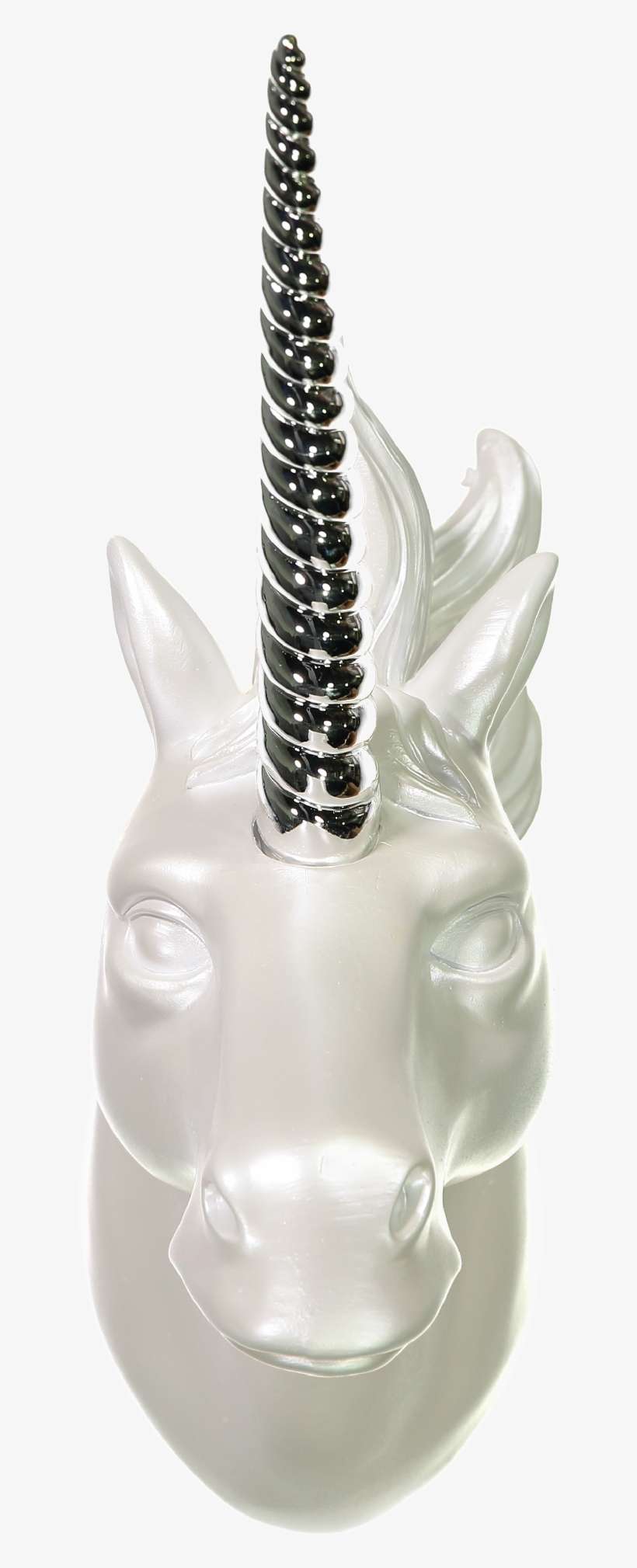 Unicorn Wall Head, Irredescent Unicorn - Rabbit, transparent png download