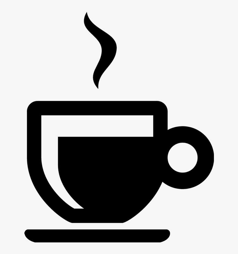 Coffee With Steam Rubber Stamp - Confectionery Icon, transparent png download