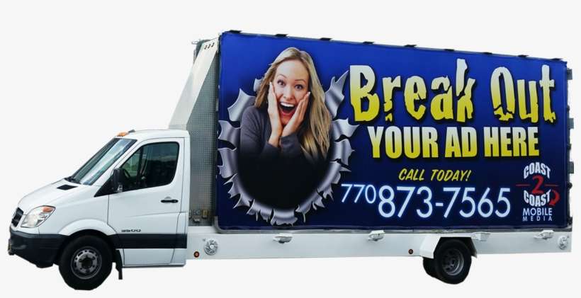 Mobile Billboard Advertising - Mobile Billboard Png, transparent png download