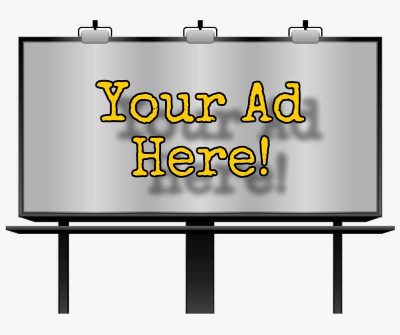 What Is Billboard Advertising - Clip Art Score Board, transparent png download