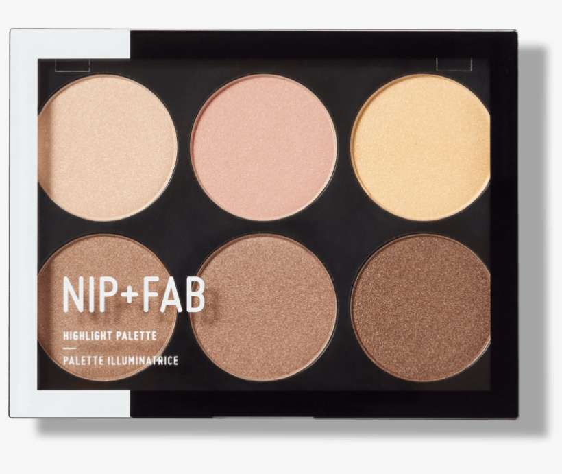 Highlight Palette Stroboscopic Nip Fab - Nip And Fab Contour Palette, transparent png download