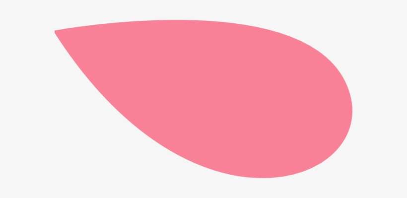 Petal Salmon Clip Art At Clker Com - Petal Clipart, transparent png download