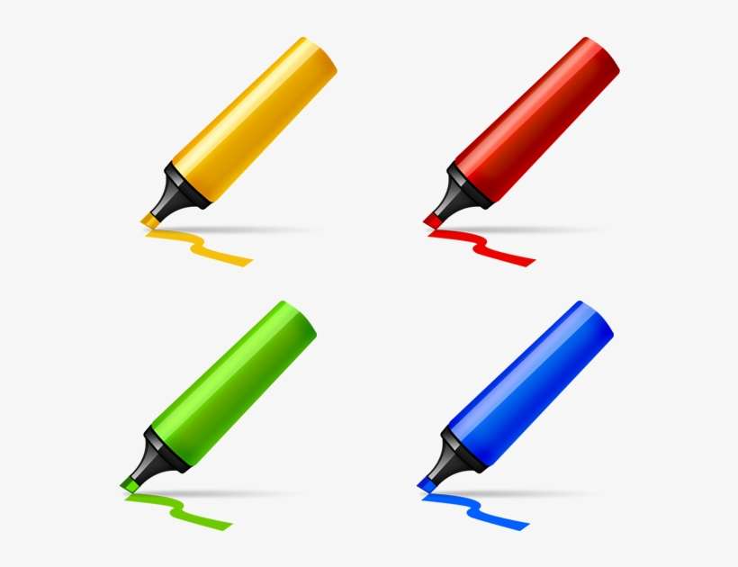Marker Icon Psd Freebies - Marker Writing Clipart, transparent png download