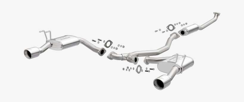 Magnaflow Cat-back Exhaust System - Honda Civic 2016 Exhaust System, transparent png download