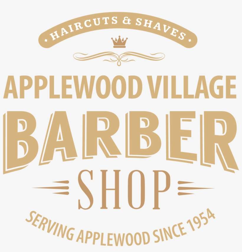 Applewood Village Barbershop Logo - Applewood Village Barbershop, transparent png download