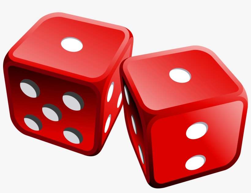 Games Clipart Png Clip Library Library - Dice, transparent png download