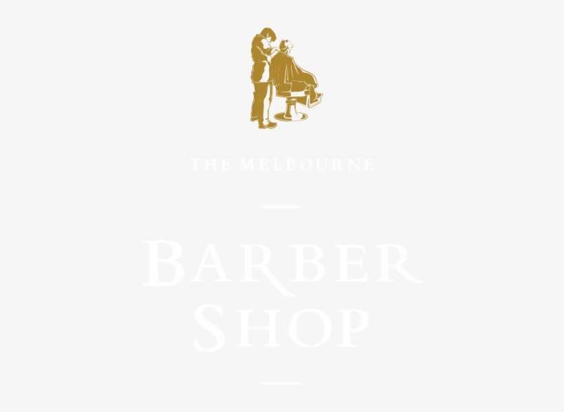 Melbourne Barber Shop Logo - The Melbourne Barber Shop, transparent png download