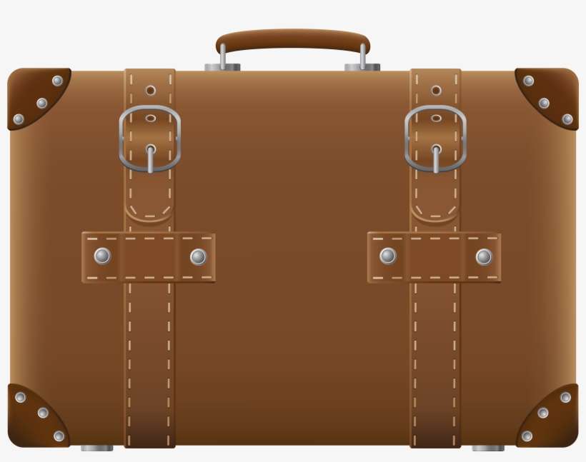 Purse Clipart Gents - Suitcase, transparent png download