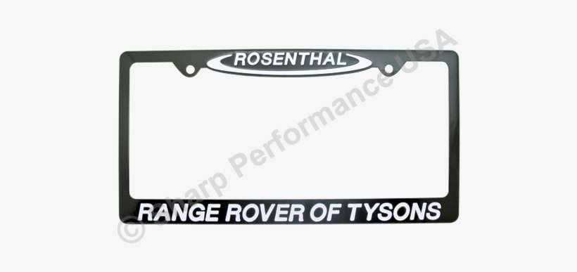 Black Powder Coat Stainless Steel License Plate Frames, - Penn State License Plate Frame, transparent png download