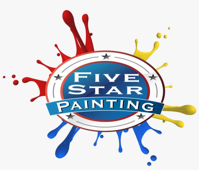 Free Home Painting Estimate - Five Star Painting Logo, transparent png download