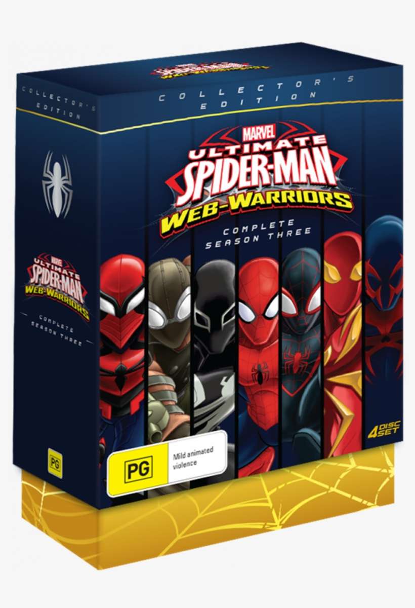 Season 3 - Ultimate Spider Man Complete Series, transparent png download