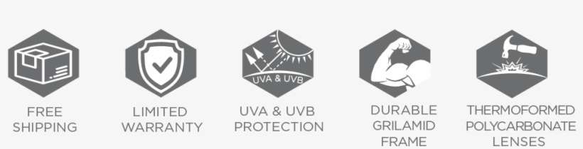 Matte Black With Smoke Polarized - Emblem, transparent png download