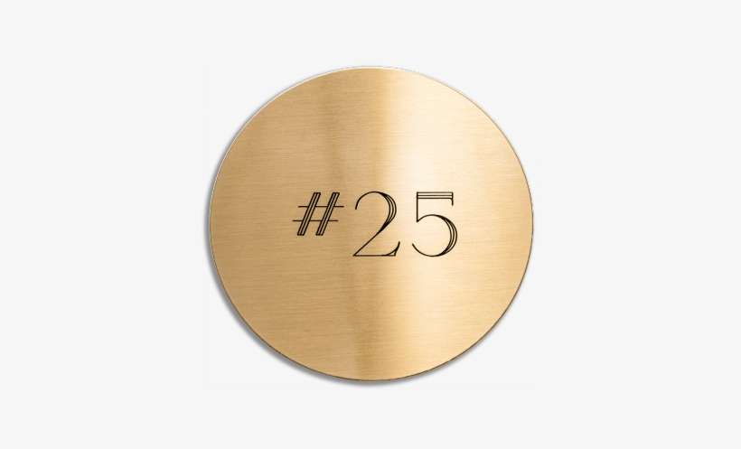Round Brass Plates - Round Engraved Name Plates, transparent png download