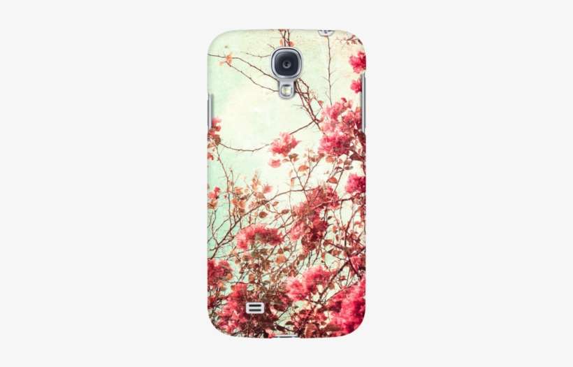 Bougainvillea Vintage Floral Samsung Galaxy & Iphone - Ladies' Long Chain Flower Blessing Necklaces Bronze, transparent png download