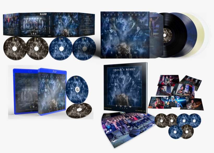 Snow Live Artwork - Spocks Beard Snow Live, transparent png download