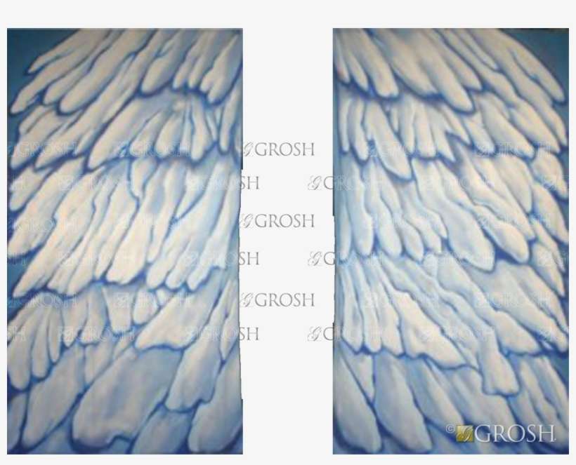 Stylized Night Snow Legs Set - Angel, transparent png download