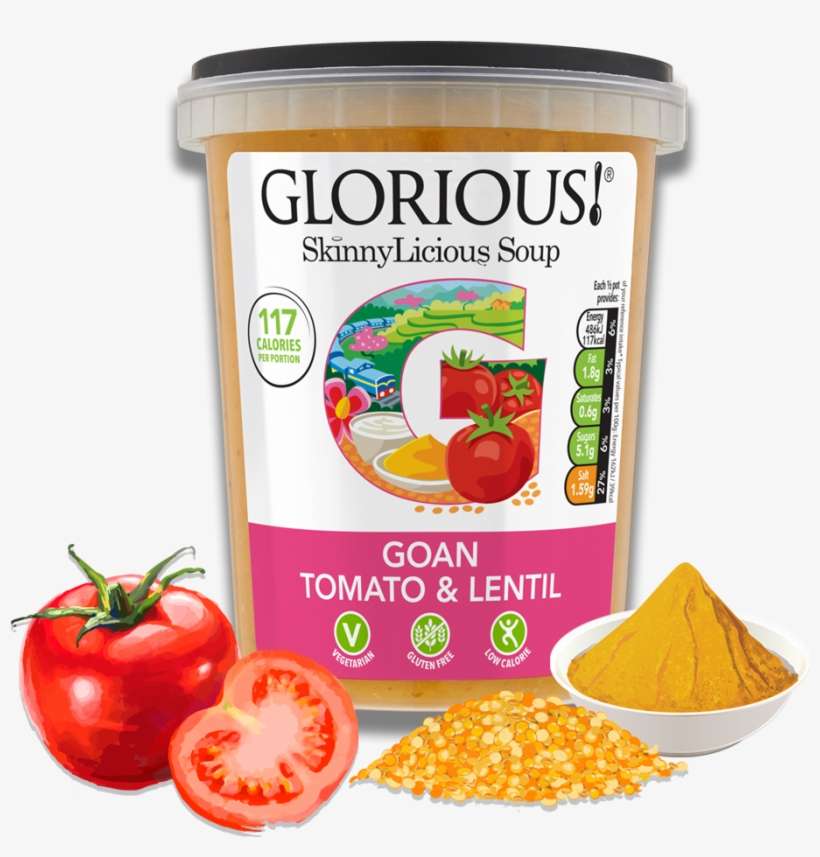 A Hearty Tomato And Lentil Soup To Satisfy Your Hunger, - Glorious! New England Butternut Squash Soup, transparent png download