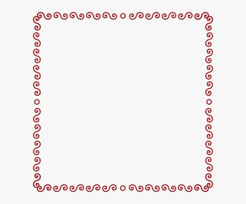 How To Set Use Swirly Border Svg Vector, transparent png download