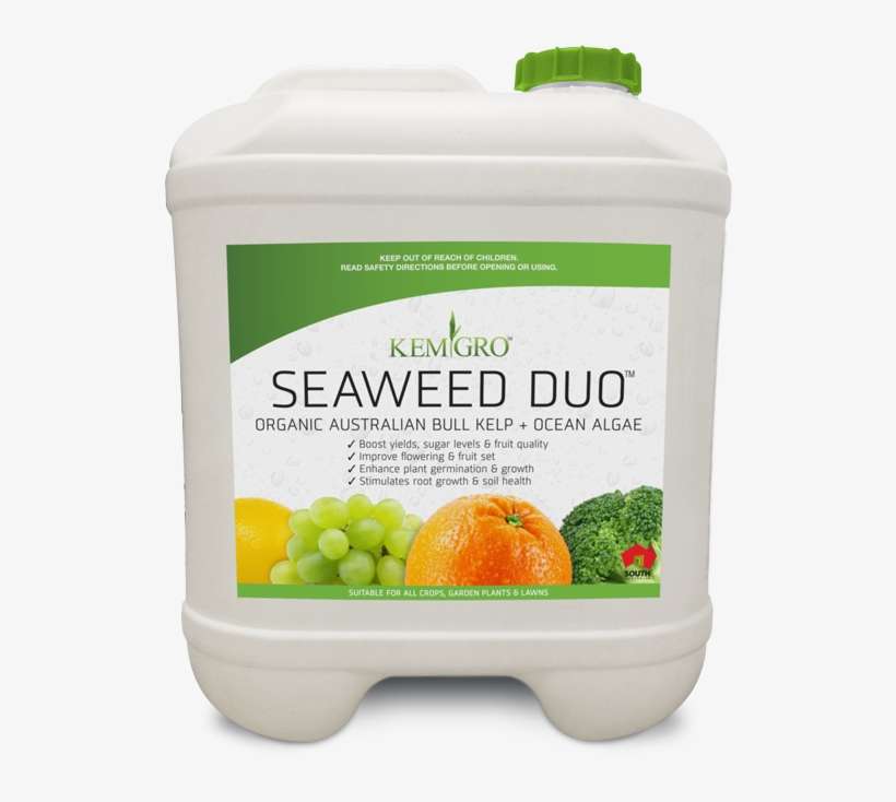Kemgro Crop Solutions Seaweed Duo Fertiliser 20 Litre - Bio Stimulant, transparent png download