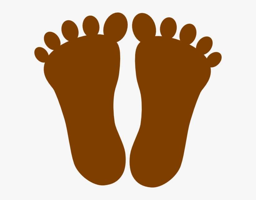 Clip Art Foot Prints, transparent png download