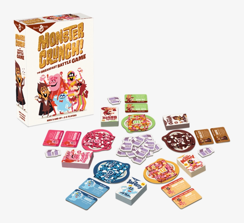 #the General Mills Monster Cereals Getting Their Own - Monster Cereal Board Game, transparent png download