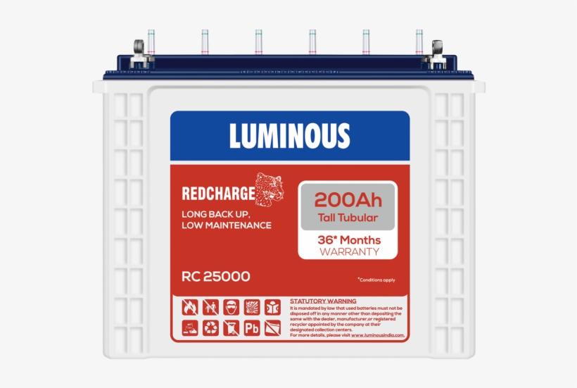 Red Charge - Rc - Luminous Battery Rc 15000, transparent png download