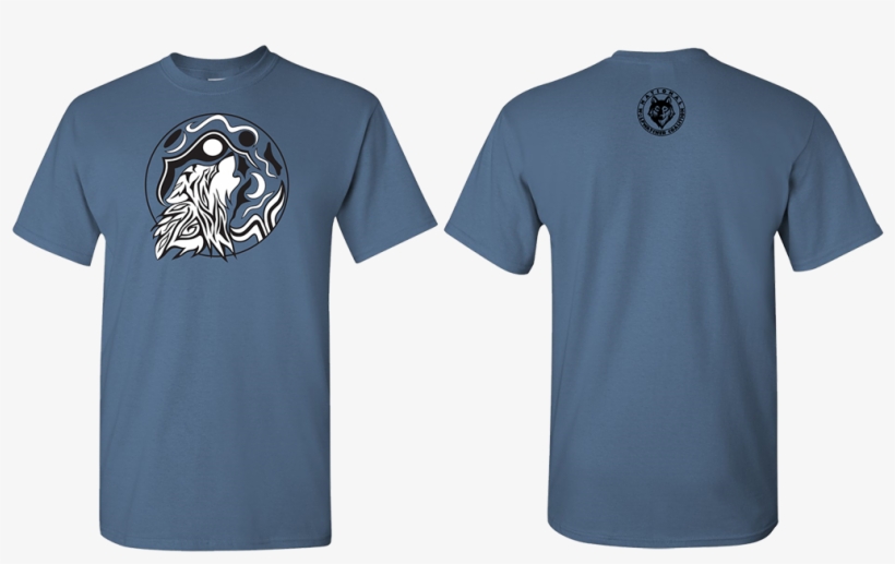 Tribal Wolf Moon - Walther T Shirt, transparent png download